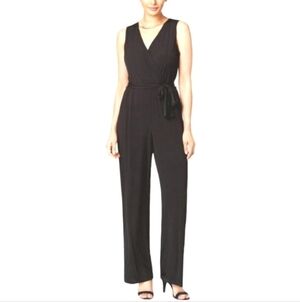 Nwt New York collection black jumpsuit size large